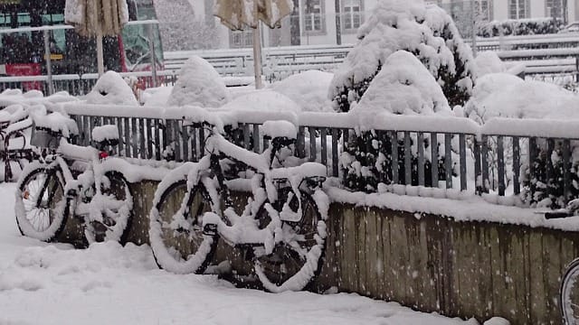 cykla inomhus på vintern