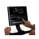 Schwinn - 590R Recumbent display