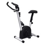 vidaXL - Motionscykel med sadel vänster sida