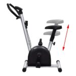 vidaXL - Motionscykel med sadel vertikal sadeljustering